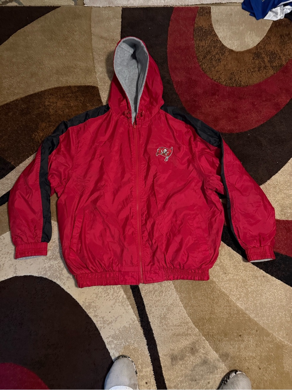 NFL Tampa Bay Buccaneers reversible jacket/coat size XL